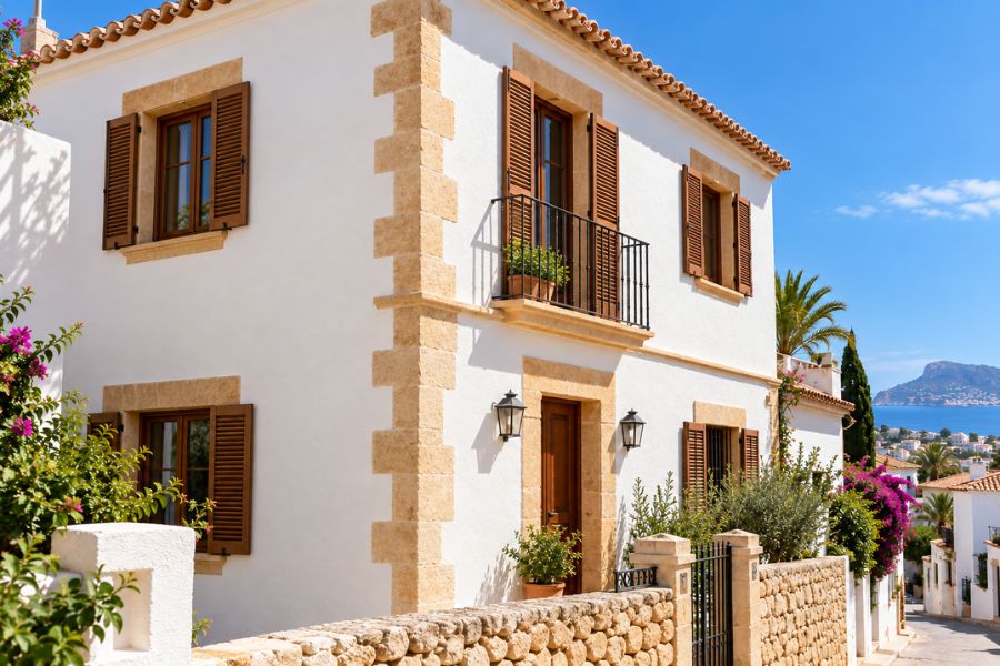 Rehabilitación de fachadas Jávea