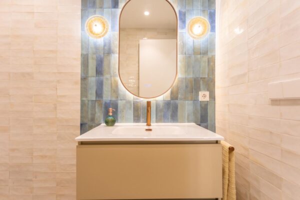 Interior reformado con estilo